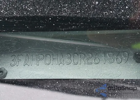 2012 Ford Fusion Se z USA, uszkodzony, nr VIN 3FAHP0HA3CR261869